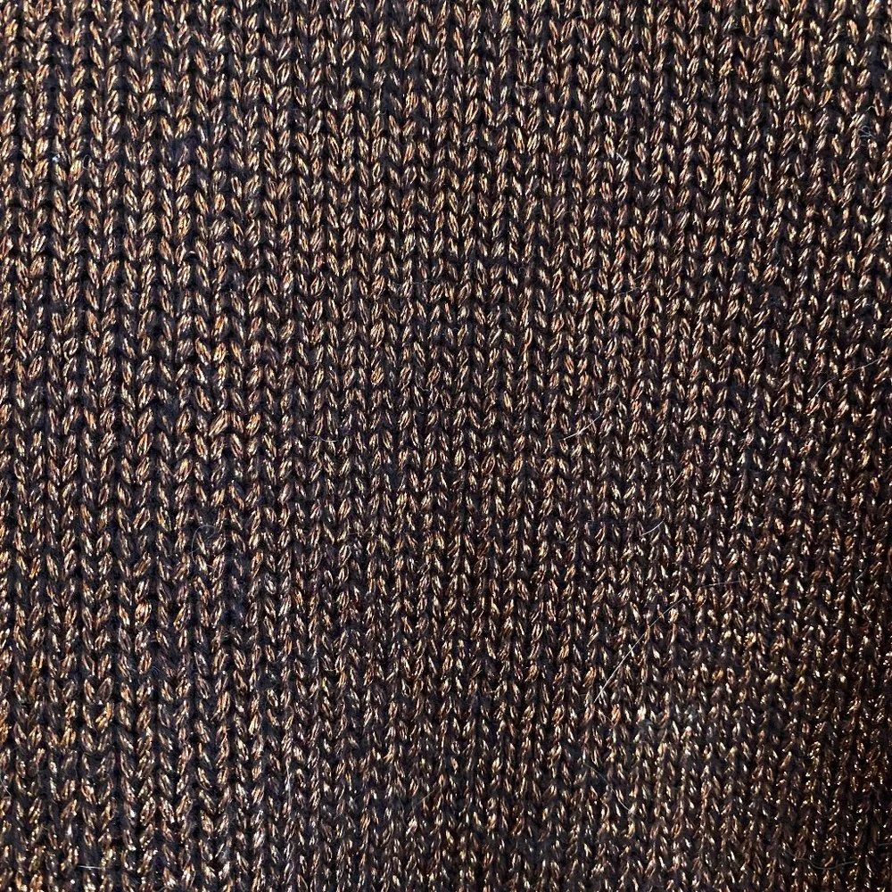 NWT LOFT Sweater in Wine Gold Shimmer - Picture 4 of 5